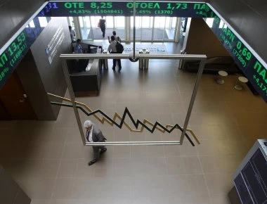 Νέα πτώση 0,43% στο Χρηματιστήριο - Στο 4,8% η συνολική πτώση της εβδομάδας